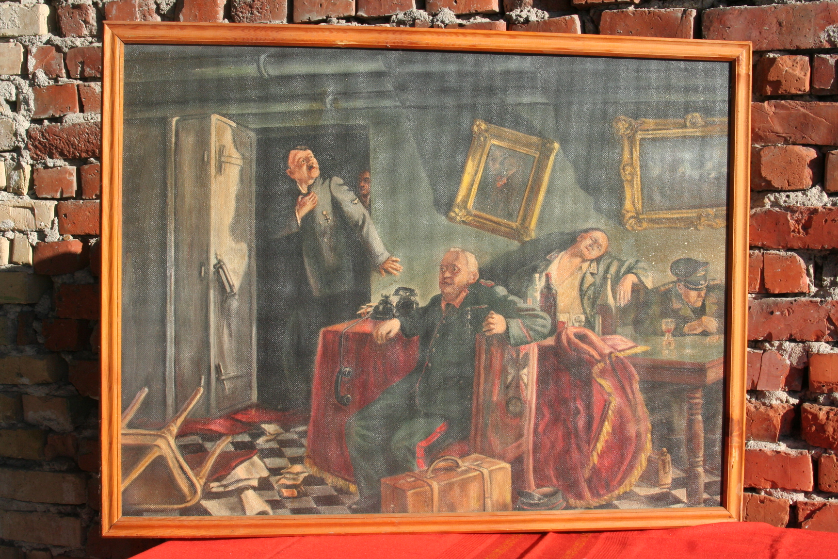 Hitler's bunker Painting